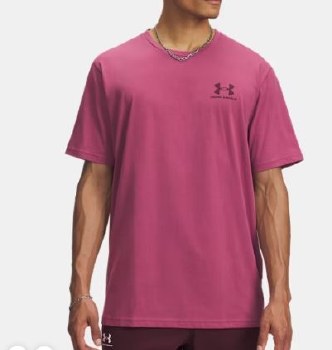 UA M Sportstyle LC SS Pink L