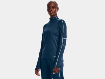 UA Train CW 1/2 Zip M Navy