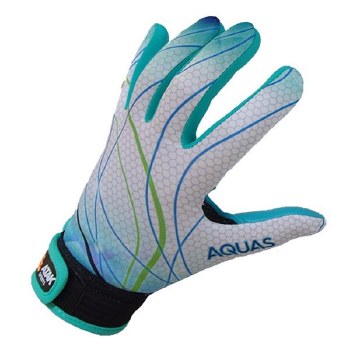 Aquas Glove Adults S White/blu