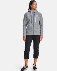 UA Rival Fleece FZ Hoodie M Gr