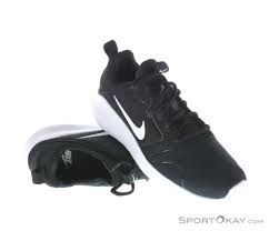 nike kaishi black and white