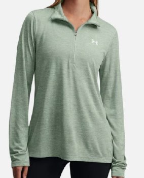 Tech1/2 Zip Twist XS Green