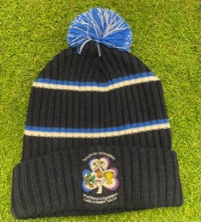St Doms Fleece Bobble Hat One