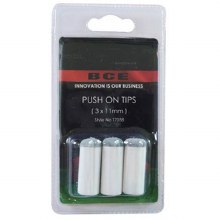 3 x 11mm Push On Tips