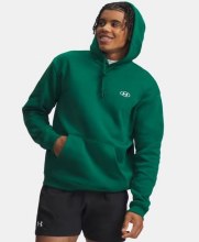 UA Rival Fleece Hoodie S Green
