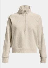 UA Rival Fleece HZ XL Cream