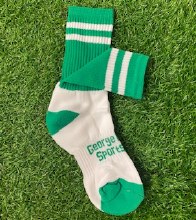 Club Sock Adult Large Green/Wh