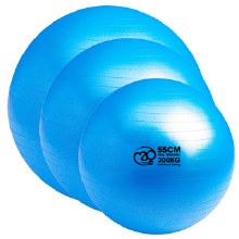 Anti-Burst Swiss Ball 65cm Blu