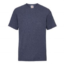 Mens Plain Tee L Navy Blue