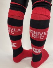 Monivea Rugby Socks S Black/re