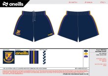 Ros Gaels Shorts Navy 28 Navy