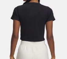 Additional picture of UA Rival Rib Baby Tee Womens X