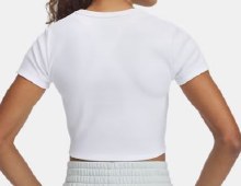 Additional picture of UA Rival Rib Baby Tee Womens M