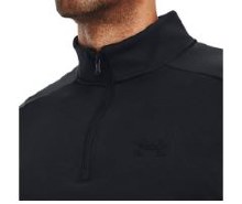 Additional picture of UA Armour Fleece 1/4 Zip L Bla