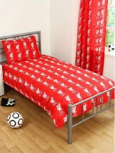 Additional picture of Liverpool Single Duvet Set Sin