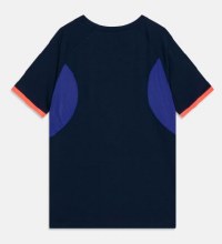 Additional picture of Puma Indiviual Tee 7-8 Navy/Pu