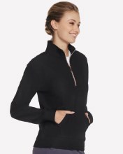 Additional picture of Skechers Go Luxe Rib 1/4 Zip S