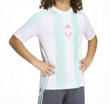 Additional picture of Messi TR JSY 5-6 Mint/White/Pi