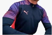 Additional picture of Puma Individual 1/4 Zip Girls
