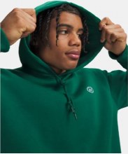 Additional picture of UA Rival Fleece Hoodie S Green