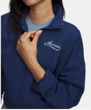 Additional picture of UA Rival Fleece Varsity XS Blu