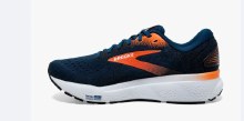 Additional picture of Brooks Ghost 16 9 Navy/Orange