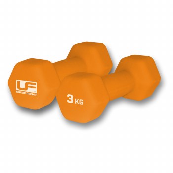 UF Hex Dumbbells pair 2x3kg Mu