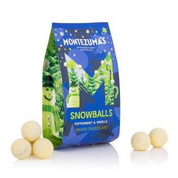 Montezumas | Peppermint &amp; Vanilla Snow Balls