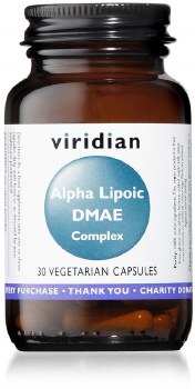 Viridian | Alpha Lipoic Acid 200mg DMAE | 30 Capsules