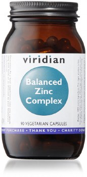 Viridian | Balanced Zinc 15mg Complex | 90 Capsules