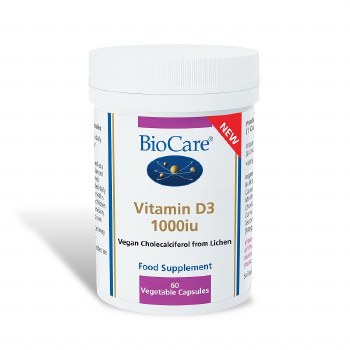 Biocare | Vitamin D3 1000iu | 60 Capsules