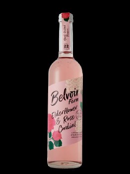 Belvoir | Elderflower Rose Cordial | 500ml