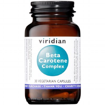 Viridian | Beta Carotene (mixed) | 30 Capsules