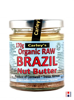 Carleys Raw Brazil Butter Org