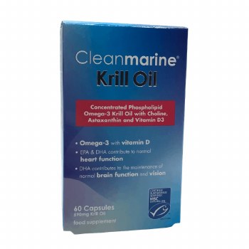 Cleanmarine Krill Oil | 60 Capsules
