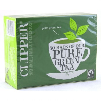 Clipper Pure Green 80 Bags