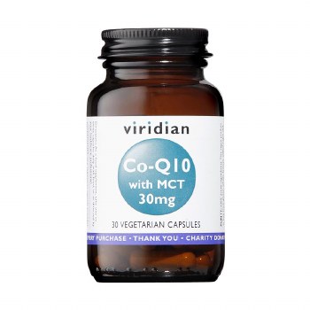 Viridian | Co-Q10 30mg with MCT | 60 Capsules