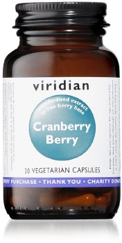 Viridian | Cranberry Berry Extra | 30 Capsules