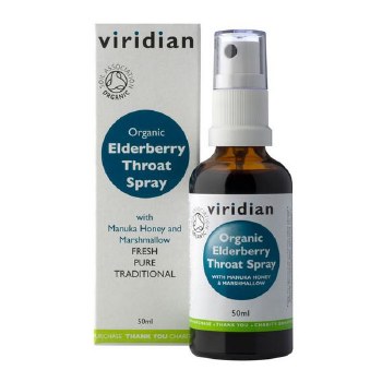 Viridian | Elderberry Throat Spray | 50ml