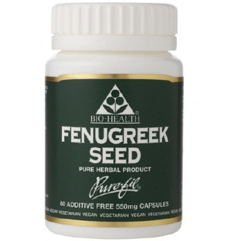 Fenugreek Seed 550mg Capsules