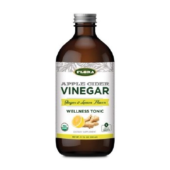 Flora Apple Cider Vinegar | Ginger and Lemon | 100ml
