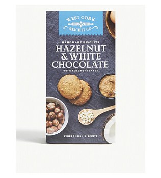 Hazelnut &amp; White Choc Cookies
