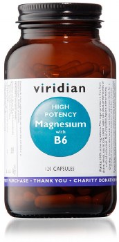 Viridian | Hi-pot Mag 300mg with B6 | 120 Capsules