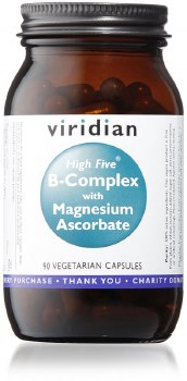 Viridian | High Five B-complex W Mag Asc | 90 Capsules