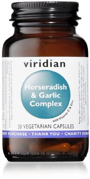 Viridian | Horseradish &amp; Garlic Complex | 30 Capsules
