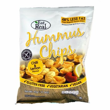 Eat Real | Chilli &amp; Lemon Hummus Chips