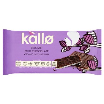 Kallo | Belgian Milk Chocolate Rice Cakes