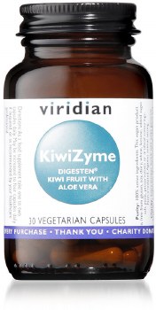 Viridian | Kiwizyme with Aloe Vera | 30 Capsules
