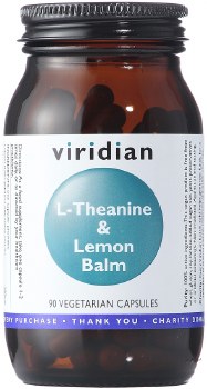 Viridian | L-theanine 200mg | with Lemon Balm | 60 Capsules