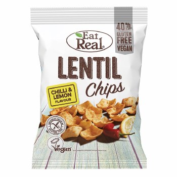 Eat Real | Chilli &amp; Lemon Lentil Chips